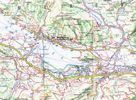 Map of Strobl